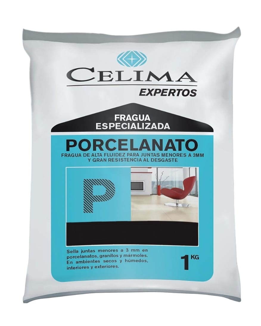 PORCELANA PARA PISCINA CELESTE PLUS X5 KG CELIMA